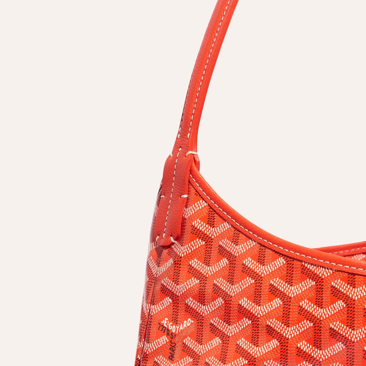 Goyard Bohème Hobo Bag Orange - Image 4